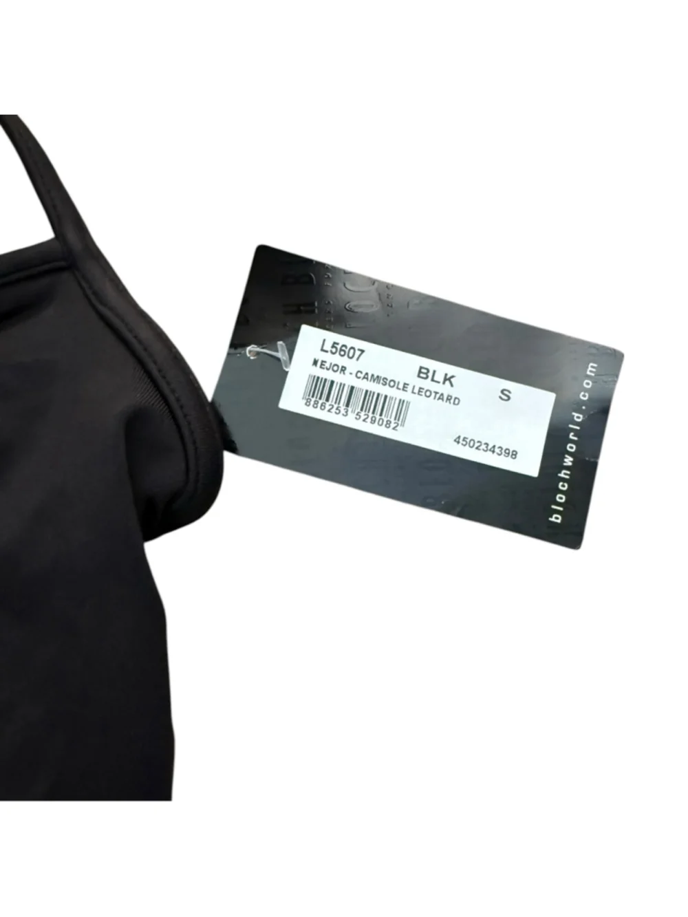 Bloch Black Camisole Leotard NWT Dance Ballet S - Picture 4 of 5